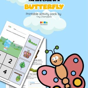 Life Cycle of a Butterfly - Printable Activity Pack