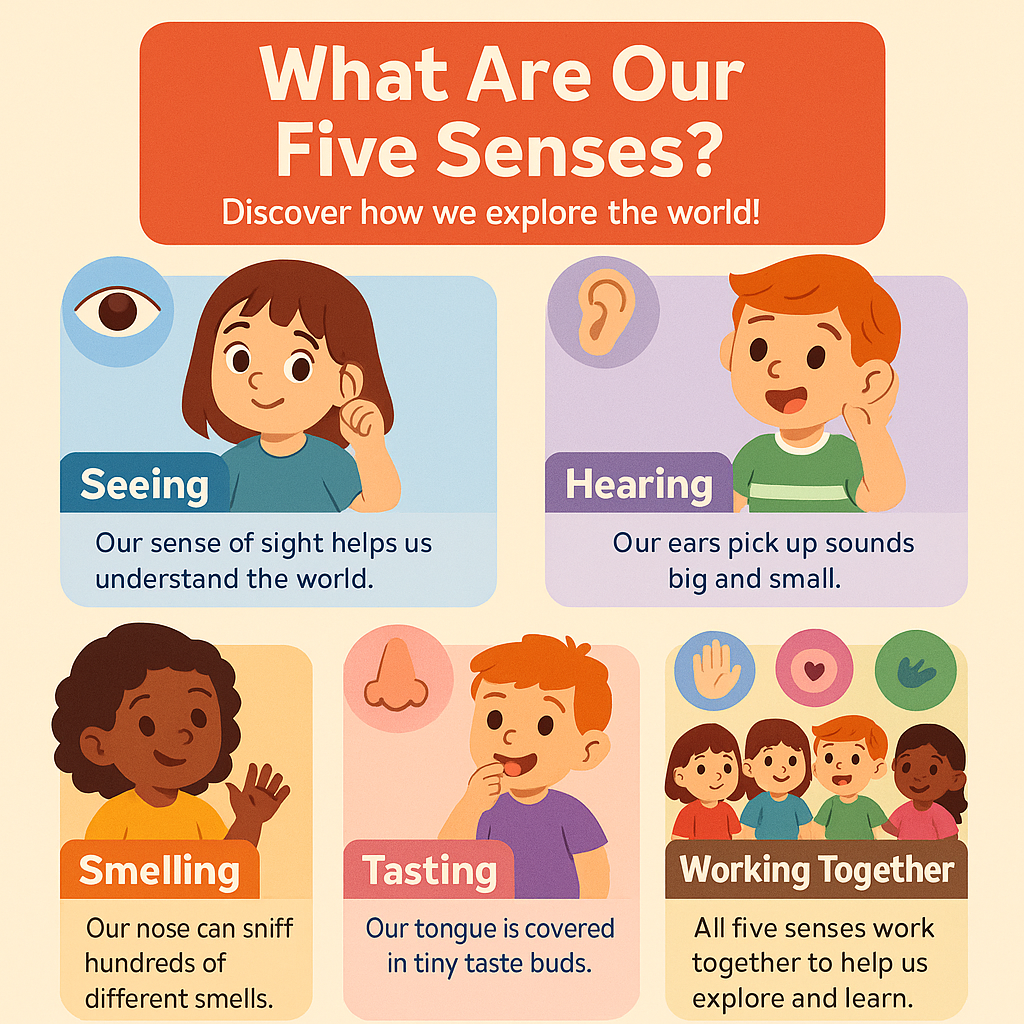 five senses